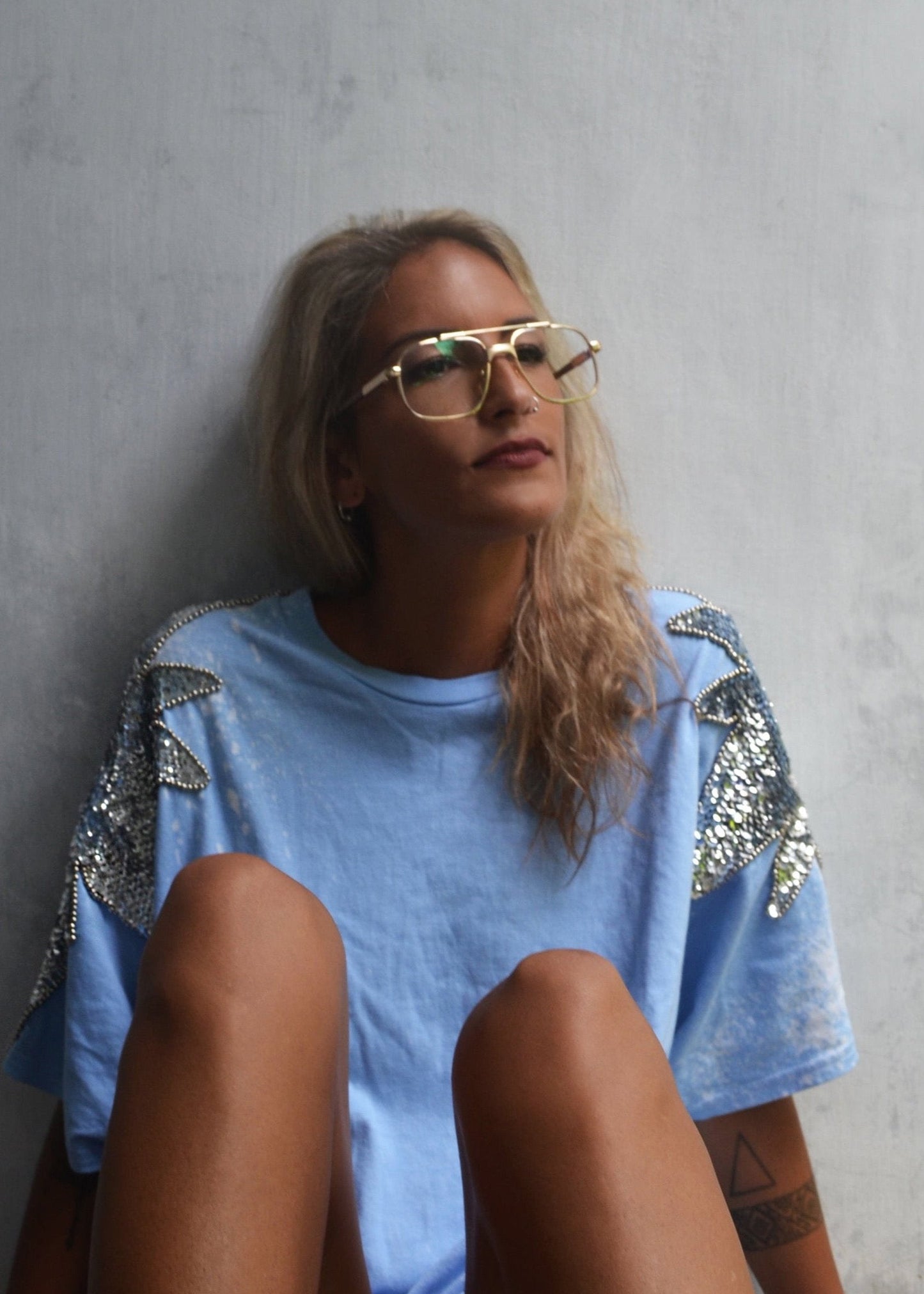 Gold Aviator Glasses