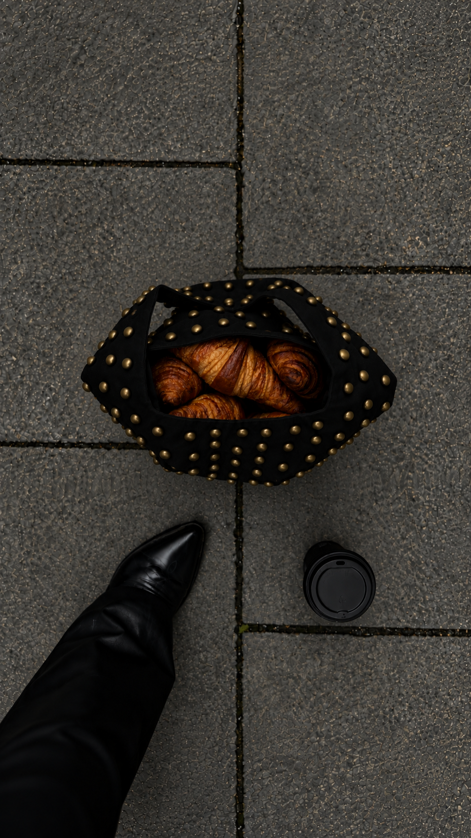 Arizona Rider Bag - Black + Brass