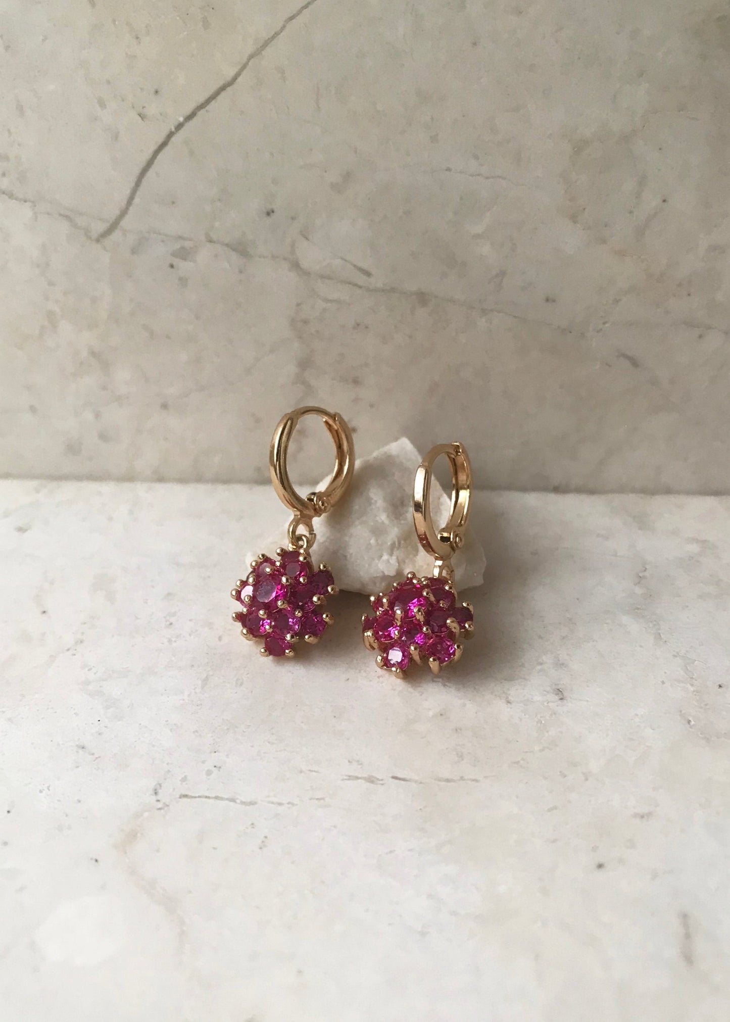 Baby Magenta Hoops