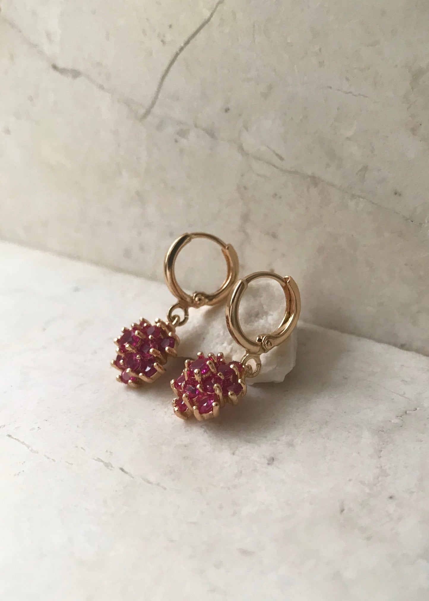 Baby Magenta Hoops
