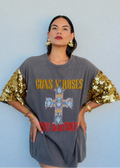 Oversized G*ns & Roses Tee