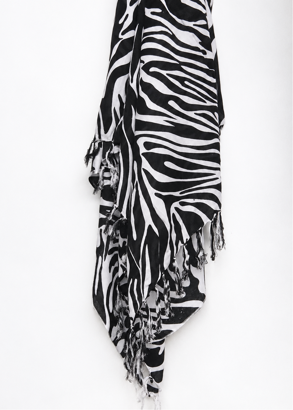 Zebra Sarong - Black & White